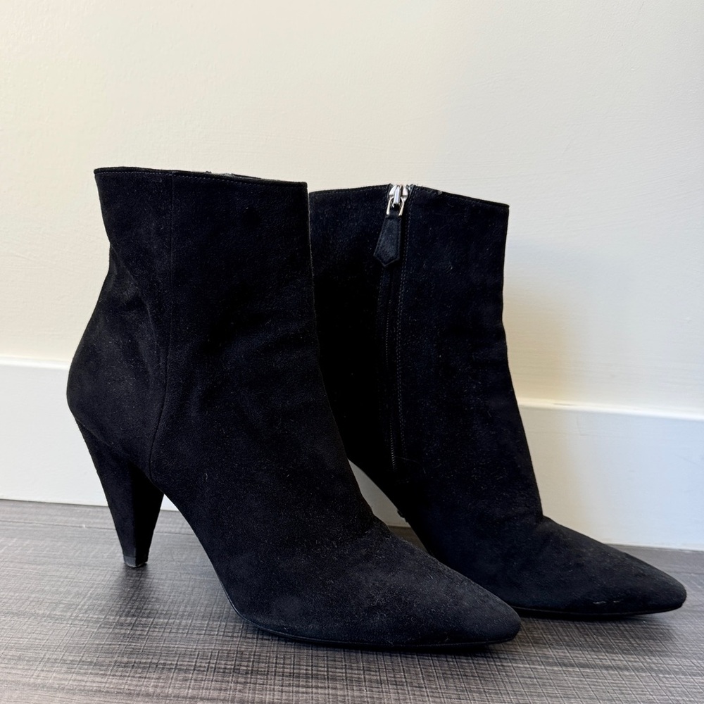 Prada suede boots